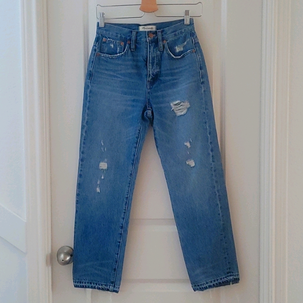 Classic straight jeans